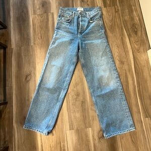 Agolde Ren Jeans, Medium Wash, Size 24, Like New